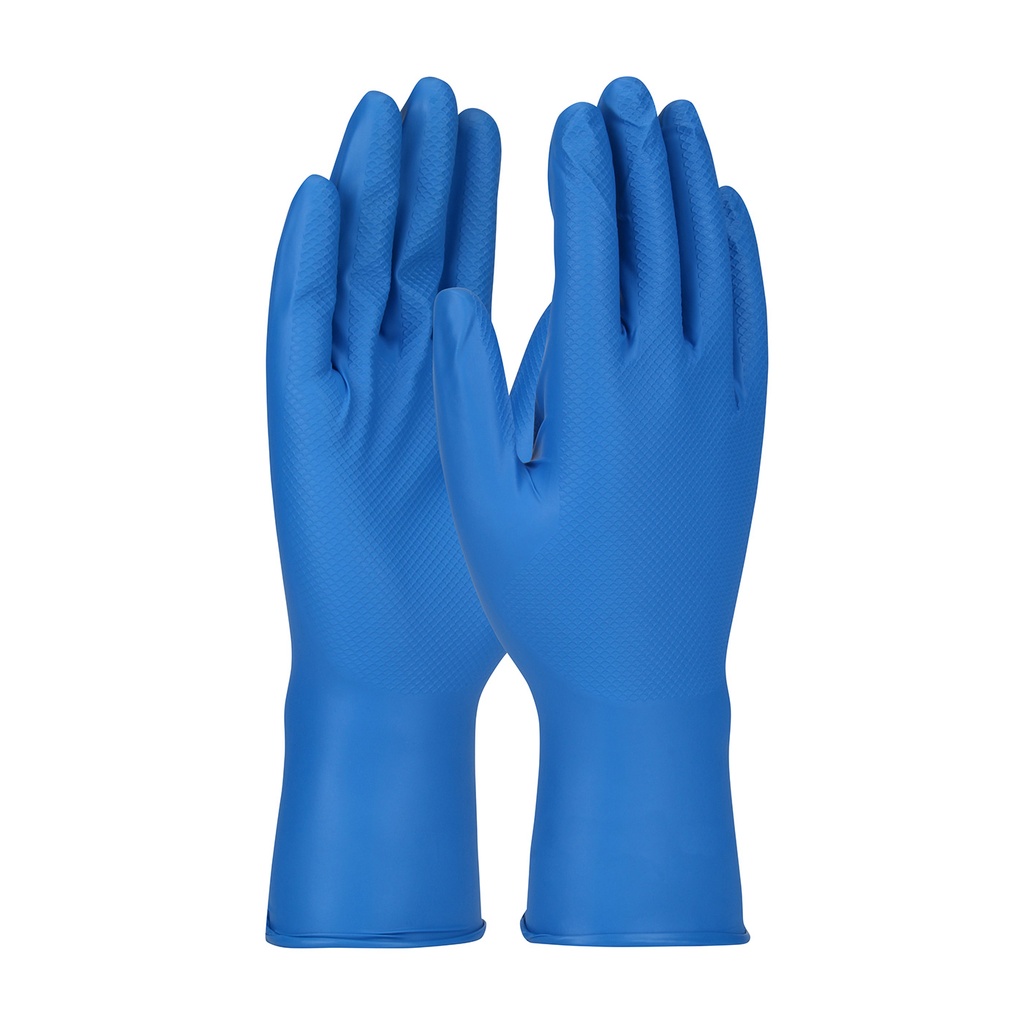 [A-67-308] 8 Mil Grippaz™ Food Plus Nitrile Glove with Textured Fish Scale Grip