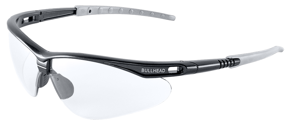 [EP-BH691AF] Stinger® Clear Lens, Shiny Pearl Gray Frame Safety Glasses