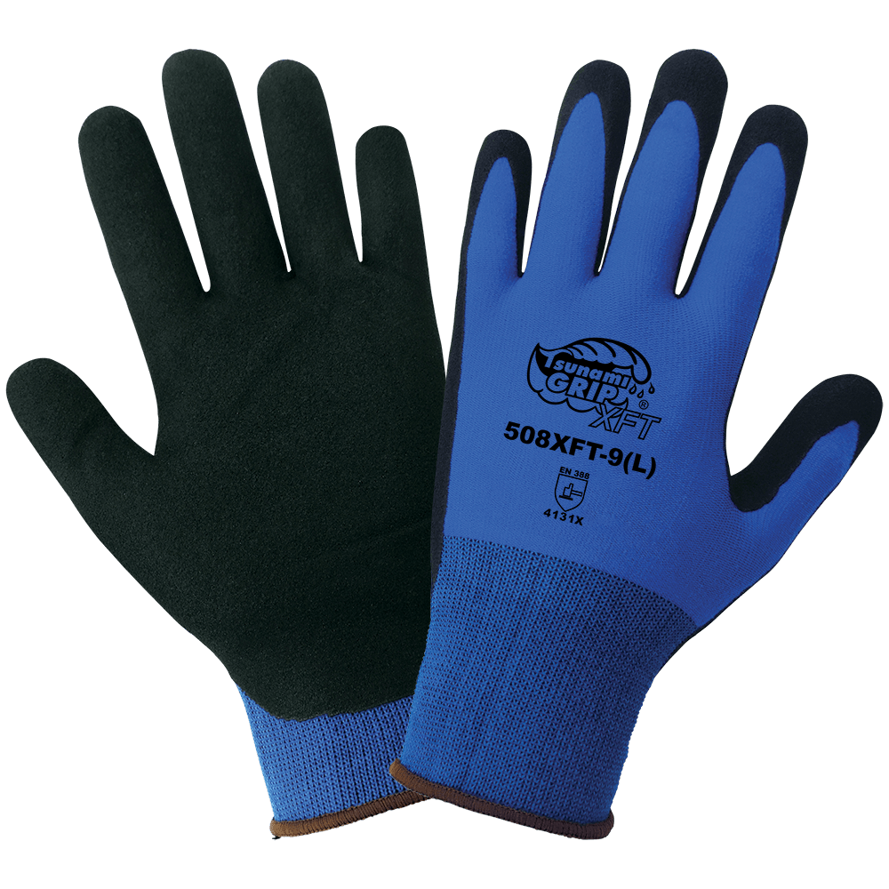 [A-508XFT] Tsunami Grip® XFT Seamless Xtreme Foam Technology Coated General Purpose Gloves
