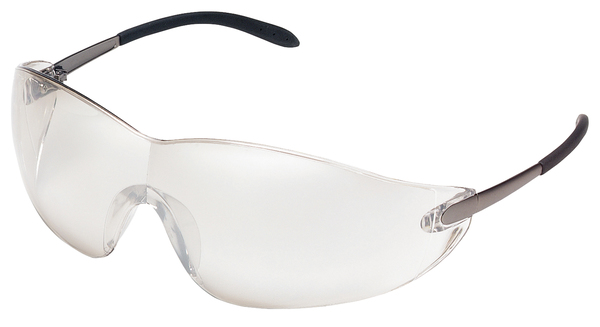 Safety Glasses with Indoor Outdoor Clear Mirror Lens Soft Non-Slip Temple Material