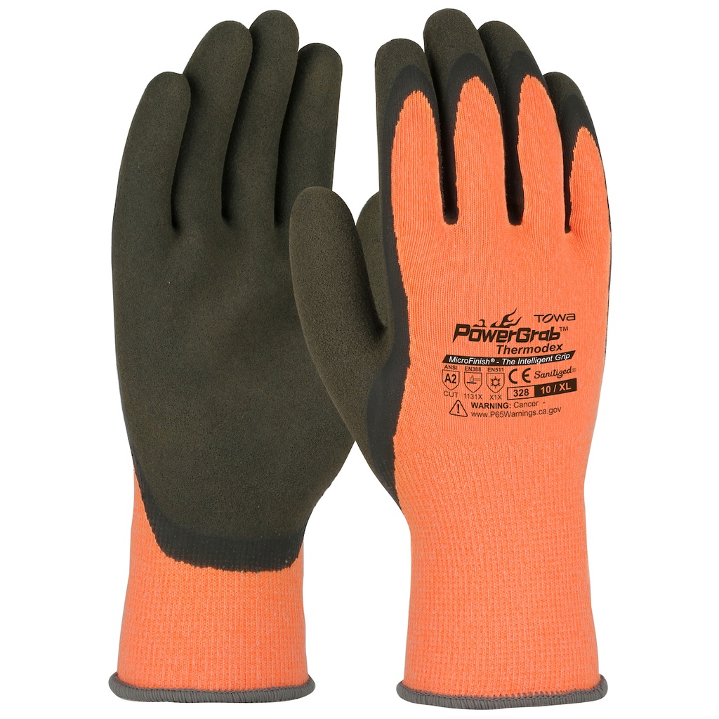 [A-41-1328] PowerGrab™ Thermodex Hi-Vis Seamless Knit Glove