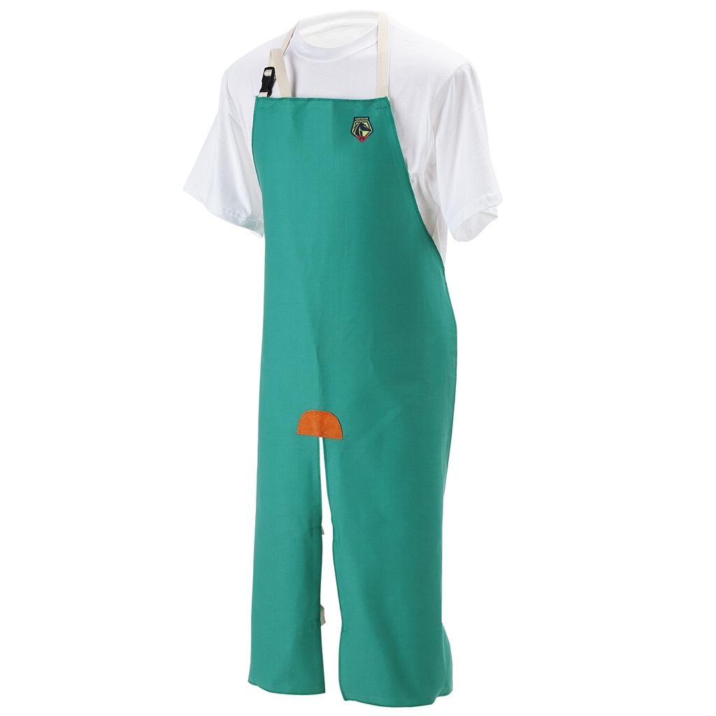 Flame-Resistant Cotton Split-Leg Apron, 42" Length