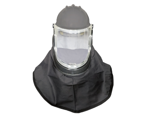 HMX Helmet Style Respirator Full FR Shroud, Lightweight