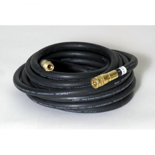 Bullard Respirator Airline Respirator Supply Hose, 25' with Quick-Disconnect and Coupler