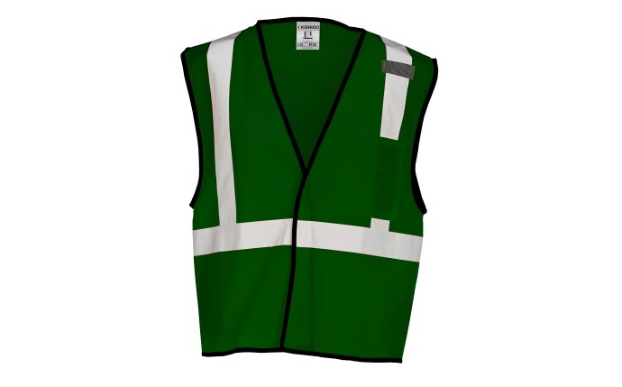[SA-B120] EV Series Enhanced Visibility Mesh Safety Vest