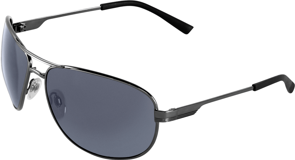 Acero® Smoke Lens, Gunmetal Frame Safety Glasses