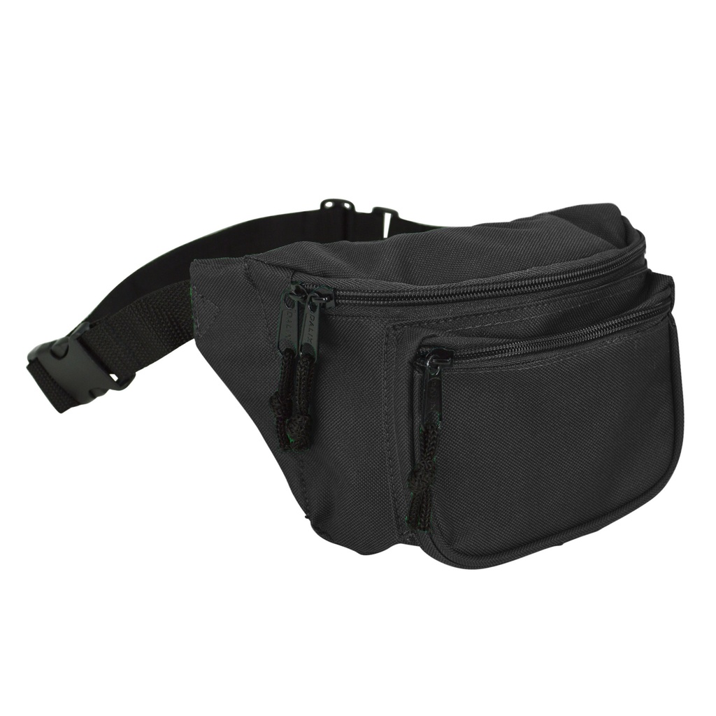 [UF-1015] Poly 3-Zipper Fanny Pack