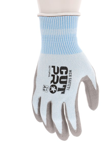 [A-92713PU] MCR Safety Cut Pro® 13 Gauge HyperMax™ Shell Cut Resistant Puncture Resistant Work Gloves