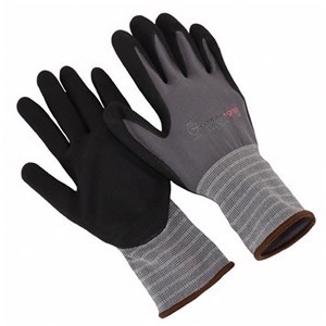 [A-NMF506] 15 Gauge Nylon Glove with Nitrile Micro-Foam Palm