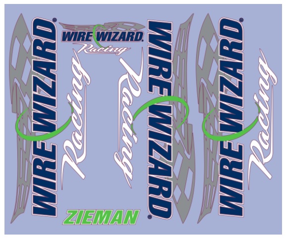 [PRINTING-WW RACING-LC-SP] Printing - WIRE WIZARD ® Racing, Left Chest