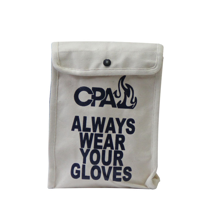 12" Canvas Glove Bag