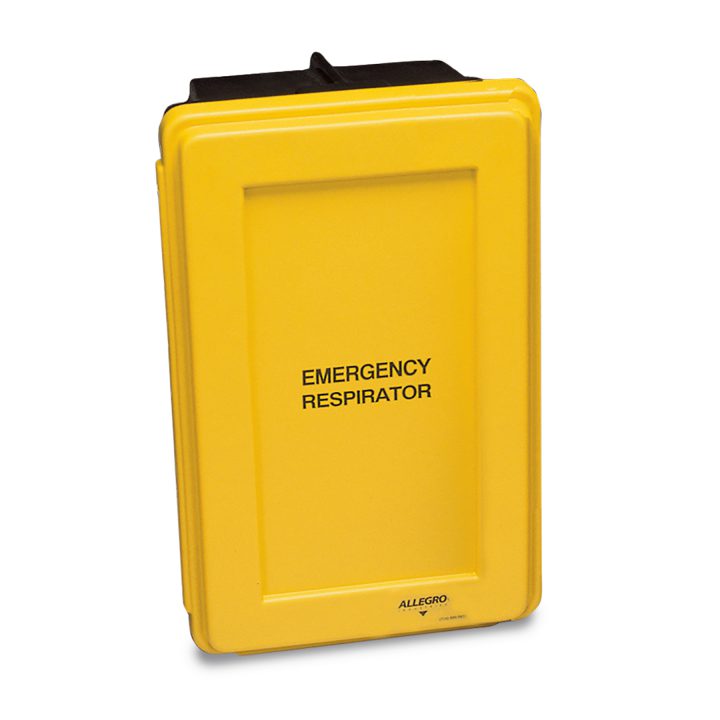 Allegro Emergency Respirator Storage Wall Case, holds two units