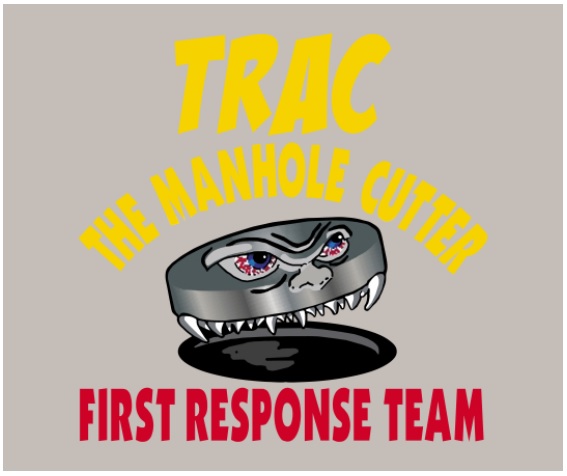 Printing - TRAC THE MANHOLE CUTTER FIRST RESPONSE TEAM, Heart/Adult