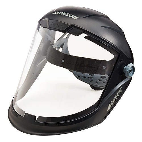 MAXVIEW™ Premium Face Shield - Clear Window - 370 Speed Dial™ Ratcheting Head Gear