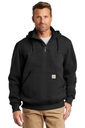 [UF-CT100617] Carhartt® Rain Defender® Paxton Heavyweight Hooded Zip Mock Sweatshirt