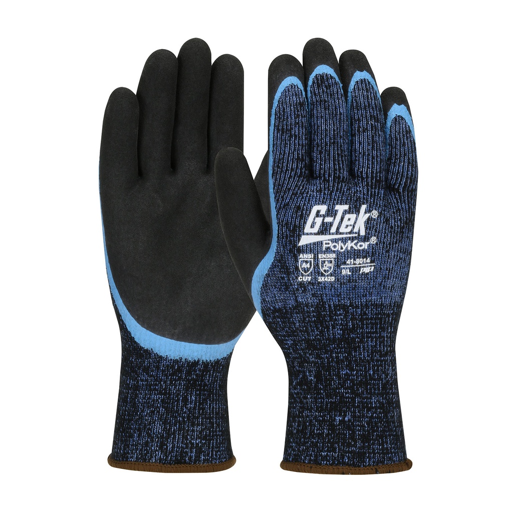 [A-41-8014] G-Tek® PolyKor® Seamless Knit Single-Layer PolyKor®/ Acrylic Blend Glove