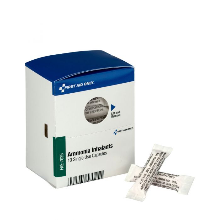 [FA-FAE-7025] SmartCompliance Refill Ammonia Inhalants, 10/Box