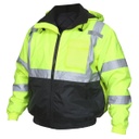 [SA-VBBQCL3L] Luminator Two Tone Bomber Jacket