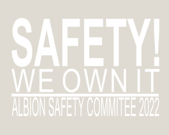Printing - Safety We Own It, Albion Committee