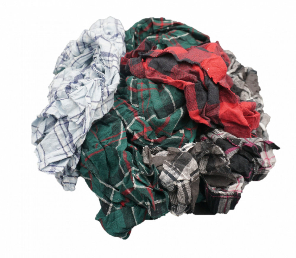 Absorbent Flannel Wipers, 25 LB