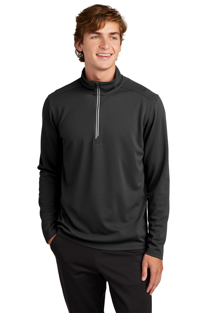 [UF-ST860] Sport-Tek® Sport-Wick® Textured 1/4-Zip Pullover