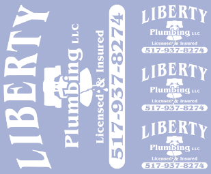 Printing - Liberty Plumbing-Full Back-WHITE