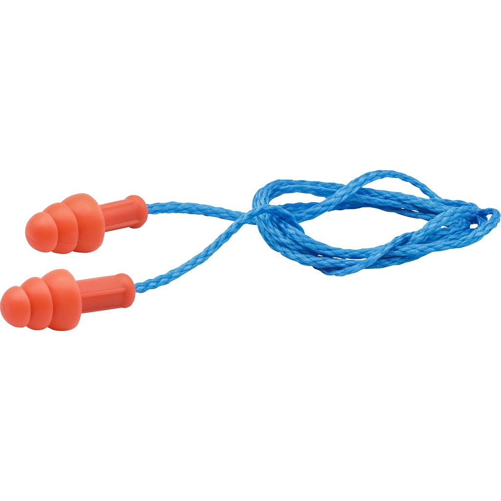 PIP® Reusable TPR Corded Ear Plugs - NRR 25