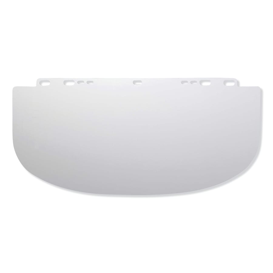 Polycarbonate Face Shield, 9" x 19.25" x .06", Unbound, Clear