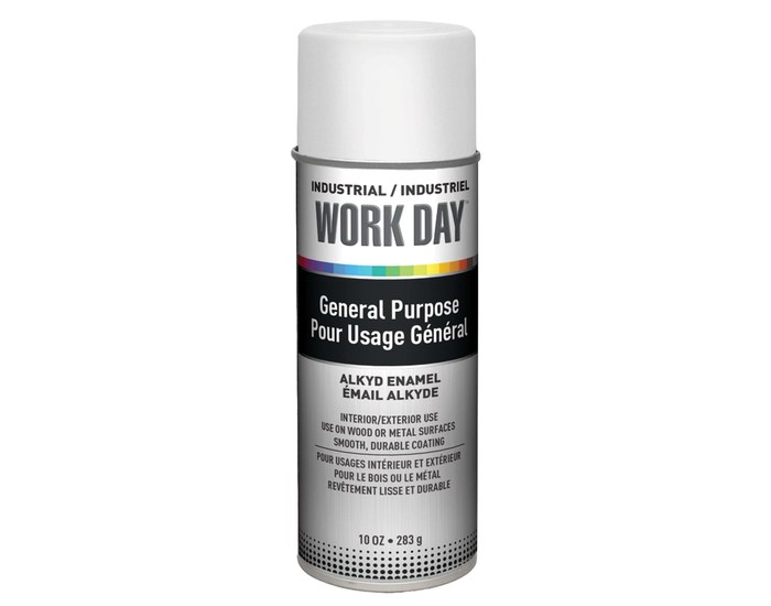[IP-0-75577-04] Krylon Work Day Spray Paint, 16 oz Aerosol Can