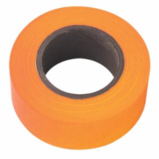 Flagging Tape, 1-3/16 in x 150 ft, Orange