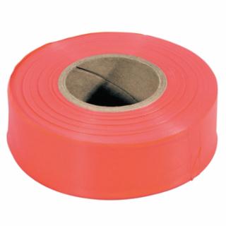 Flagging Tape, 1-3/16 in x 150 ft, Red