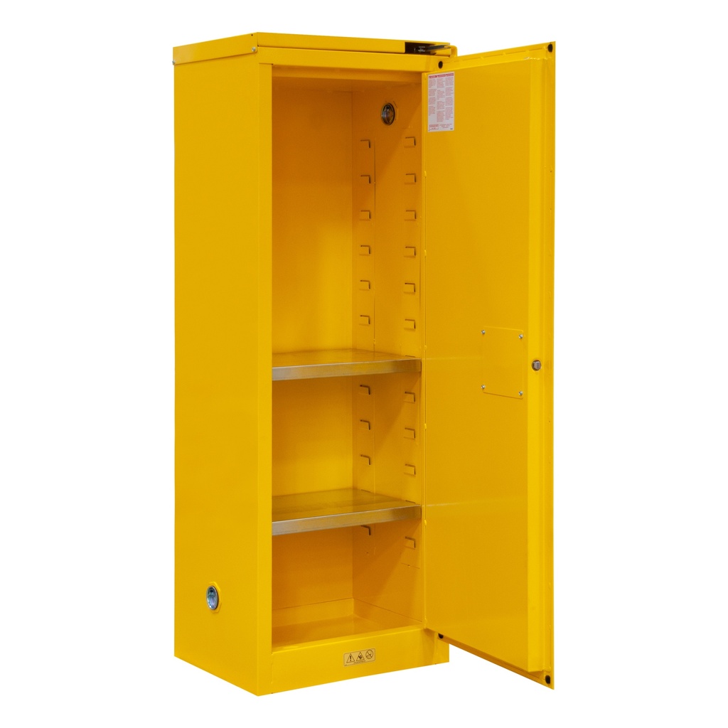 Flammable Self Close Storage Cabinet, 22 Gallon