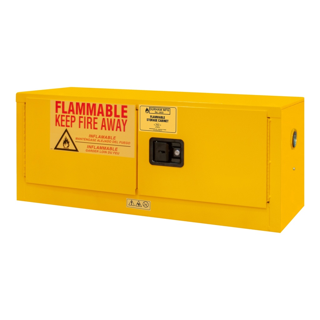 Flammable Manual Storage Cabinet, 12 Gallon