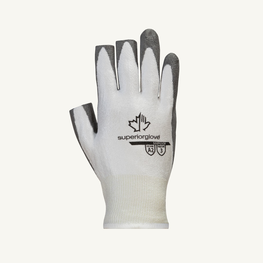 [A-SSXPU3OF] Superior Touch® Open-Finger Glove with Dyneema® and Polyurethane Palm Coating