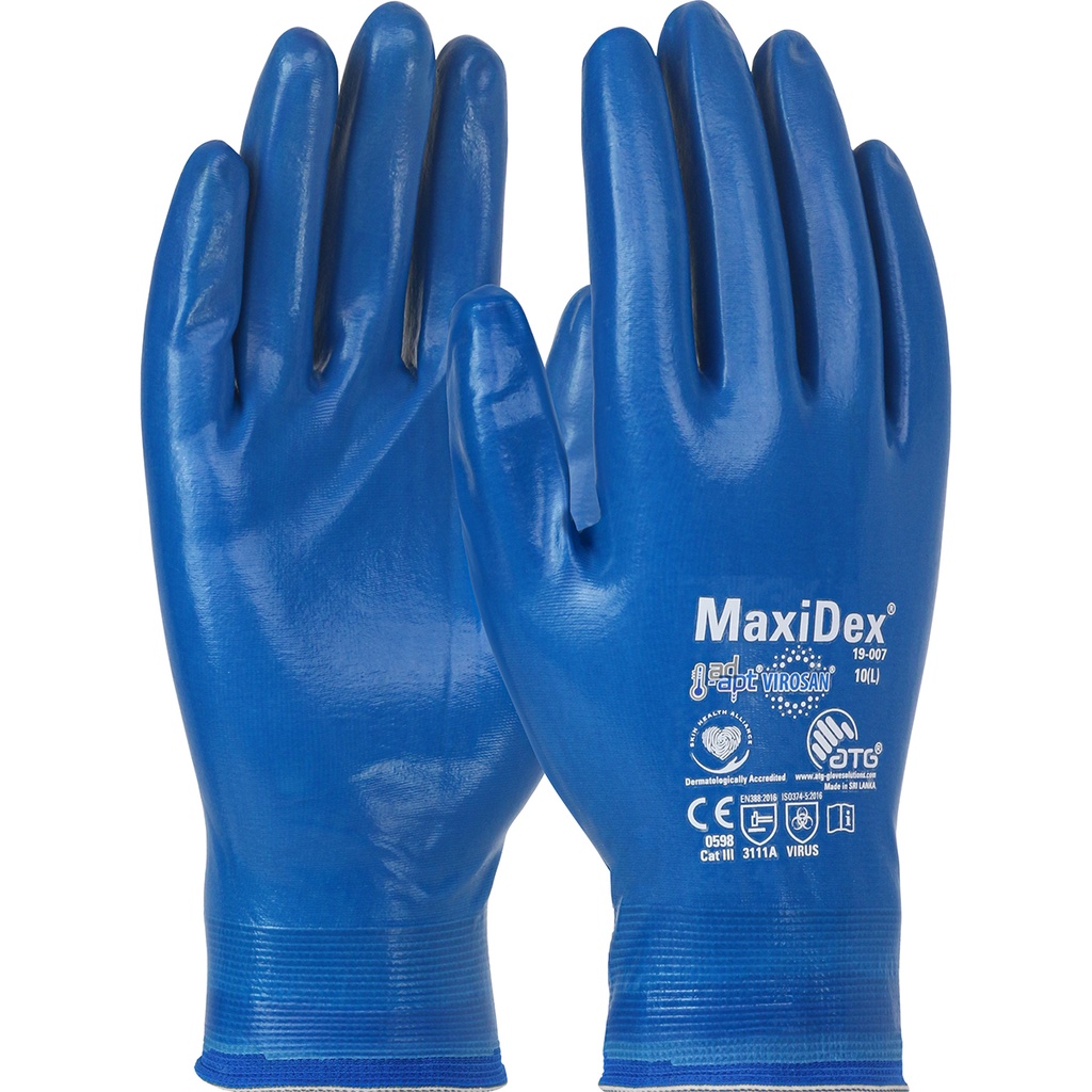 [A-19-007] MaxiDex Seamless Knit Nylon Glove