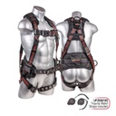 [FP-UFH10341G] 5-Point FBH, Padded Waist w/Tool Belt, Back/Shoulder Pad, 1 Enhanced Dorsal D-ring, Front D-ring and 2 Side D-rings, Trauma Relief Straps, QC Chest and TB Legs
