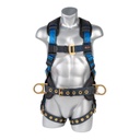 [FP-UFH16231GP] 5-Point FBH, Back/Shoulder Pad and Waist Belt, 3 D-rings, TB Legs