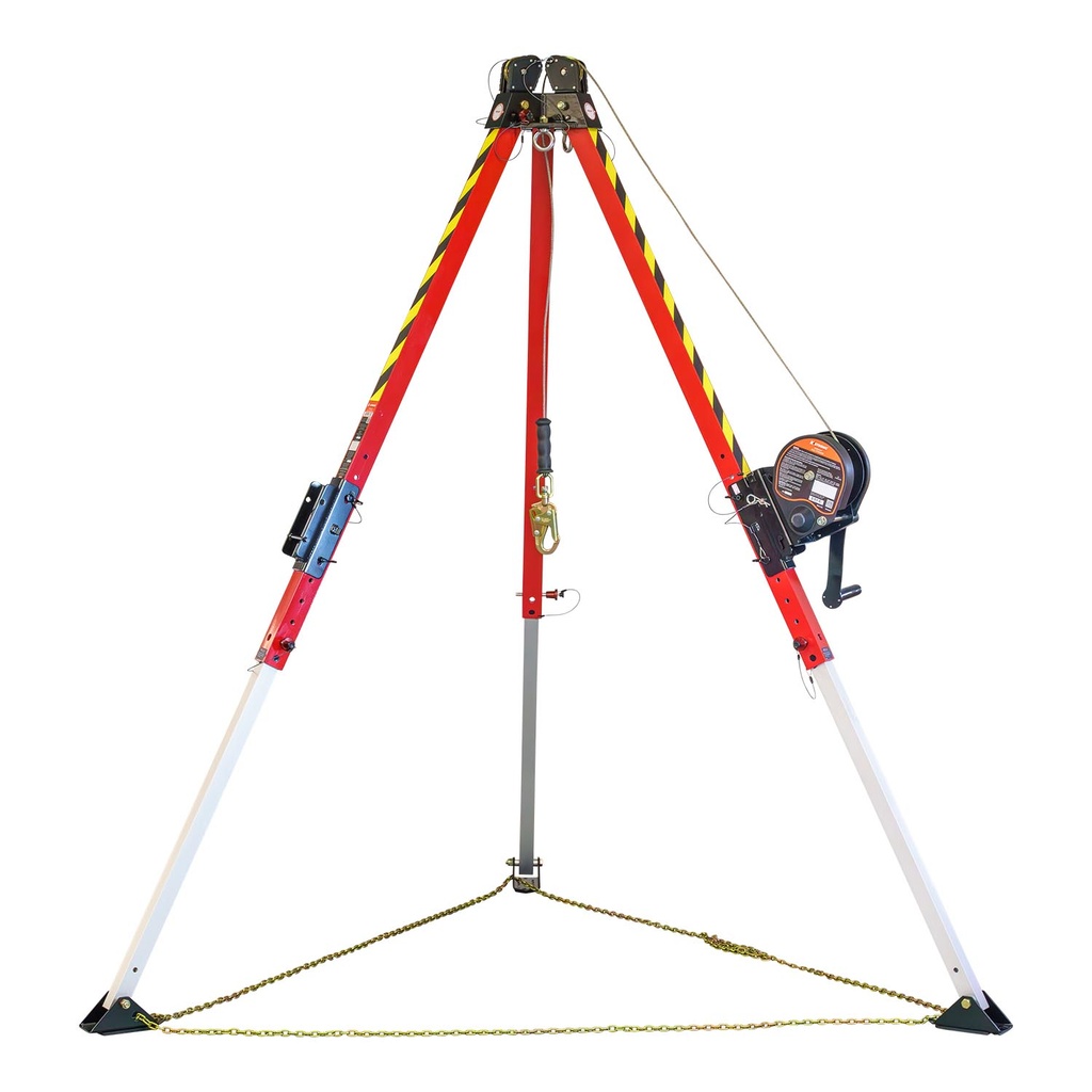 [FP-UFT510010BK] 10 ft. Basic Kit. Includes Tripod, 60 ft. Material / Personnel Winch, and Storage Bags for Tripod / Winch.