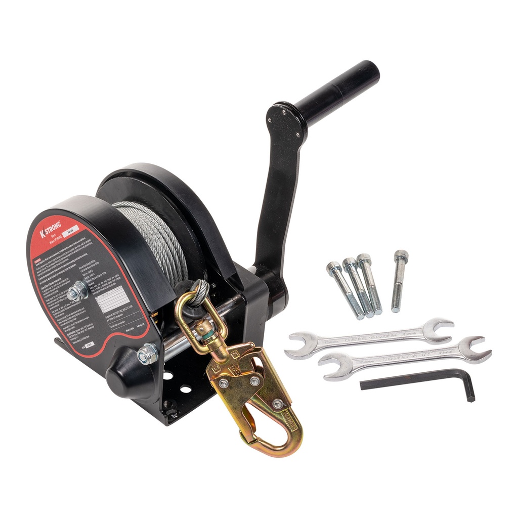 [FP-UFT530060SS] 60' Stainless Steel wire cable Personnel/Material rated bi-directional winch