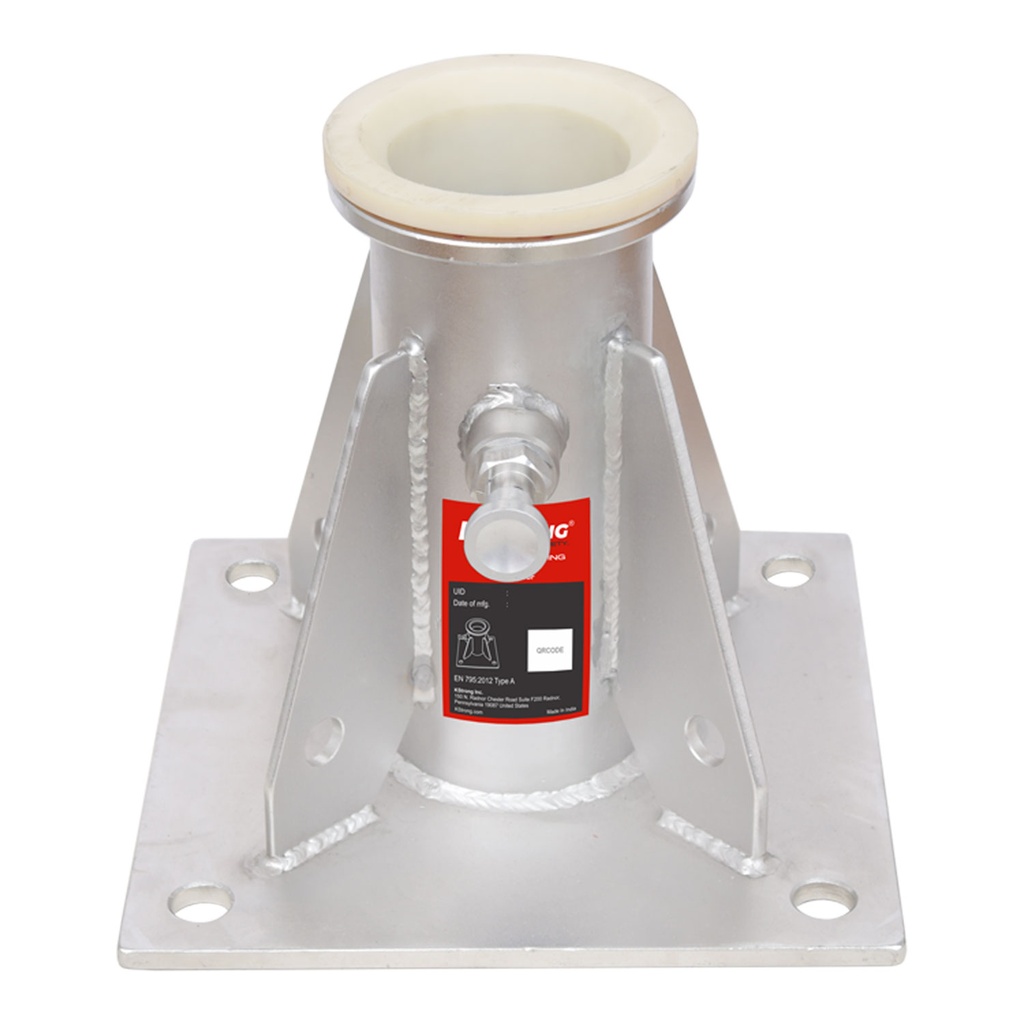 [FP-UFT555101] Megadavit™ Floor Mount Column Mast Receiver (SS316)