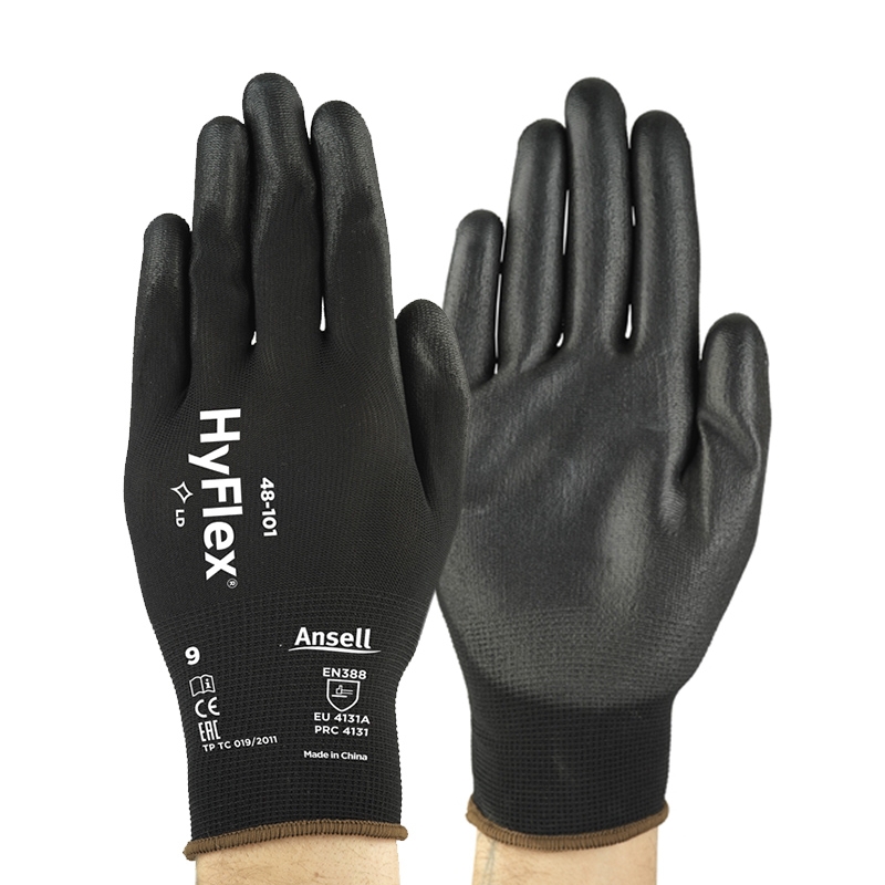 [A-11-840] HyFlex® Nitrile Foam Palm Coated Gloves
