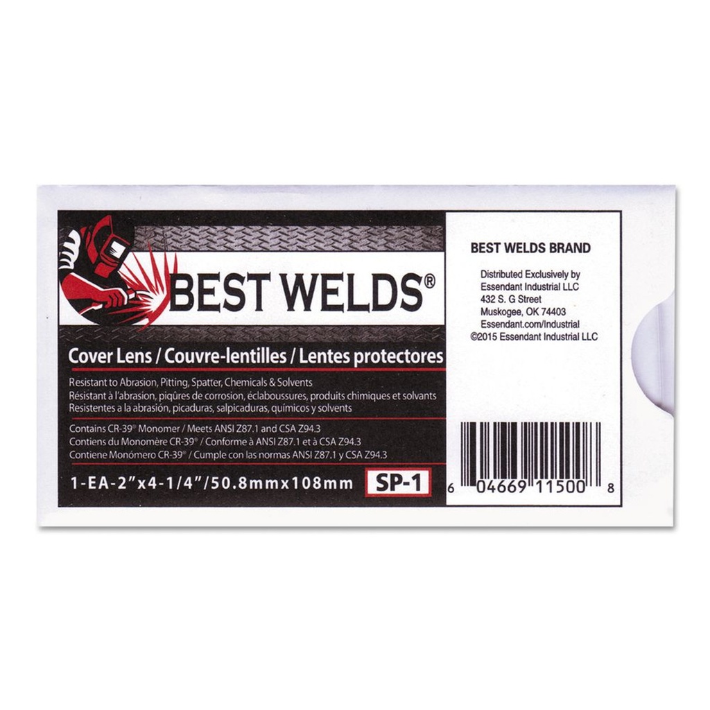 Best Welds Cover Lens