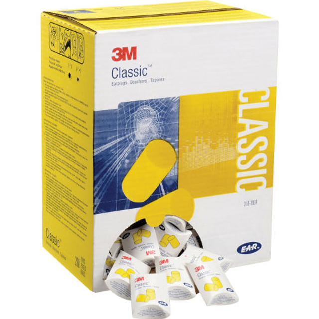 3M™ E-A-R™ Classic™ Uncorded, Pillow Pack, 200/box