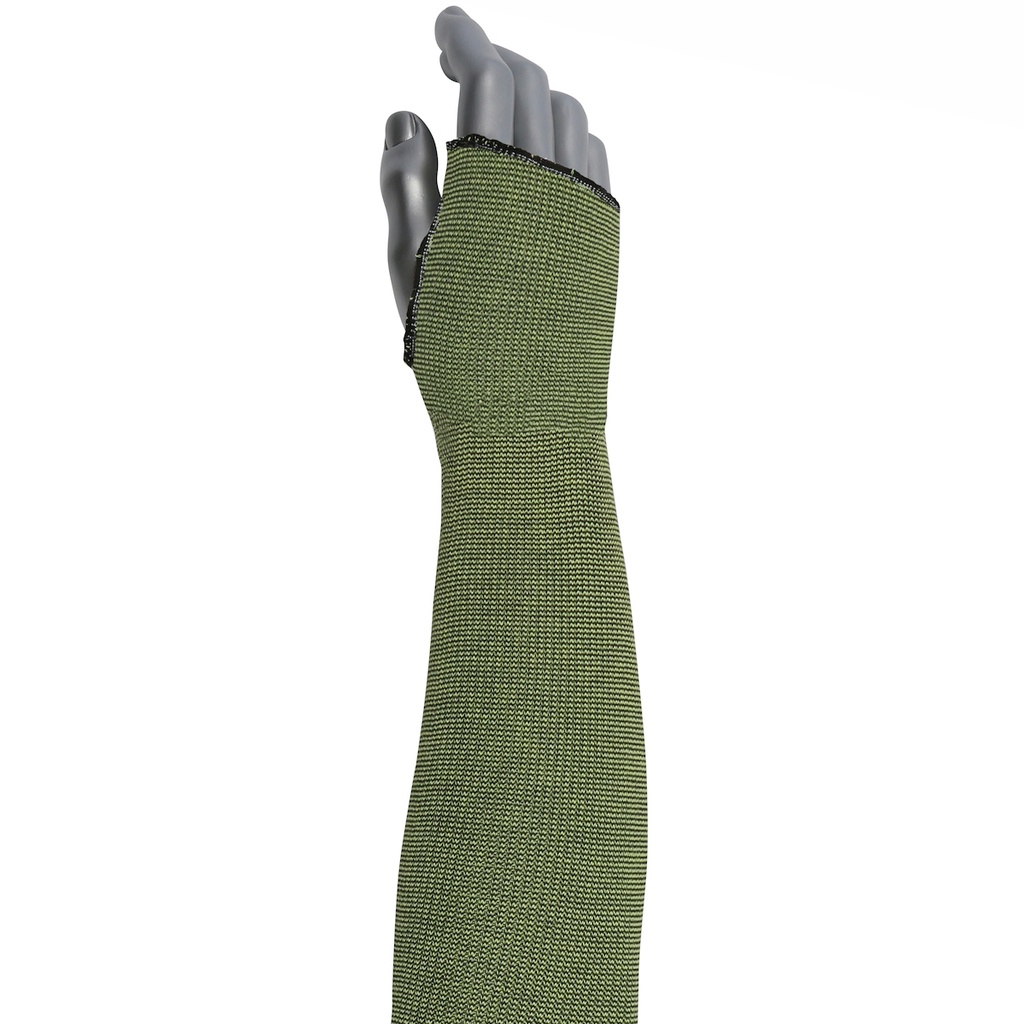 Single-Ply ACP / DuPont™ Kevlar® / Pritex™ Blended Sleeve with Antimicrobial Fibers, Smart-Fit®,18" w/Thumb Hole