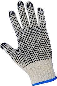 Standard Cotton/Polyester PVC Two-Sided Dotted Gloves