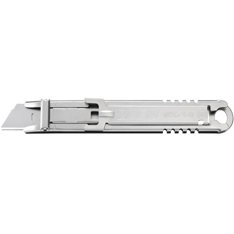 OLFA SK-14 Semi-Auto Stainless Steel Self-Retracting Safety Knife