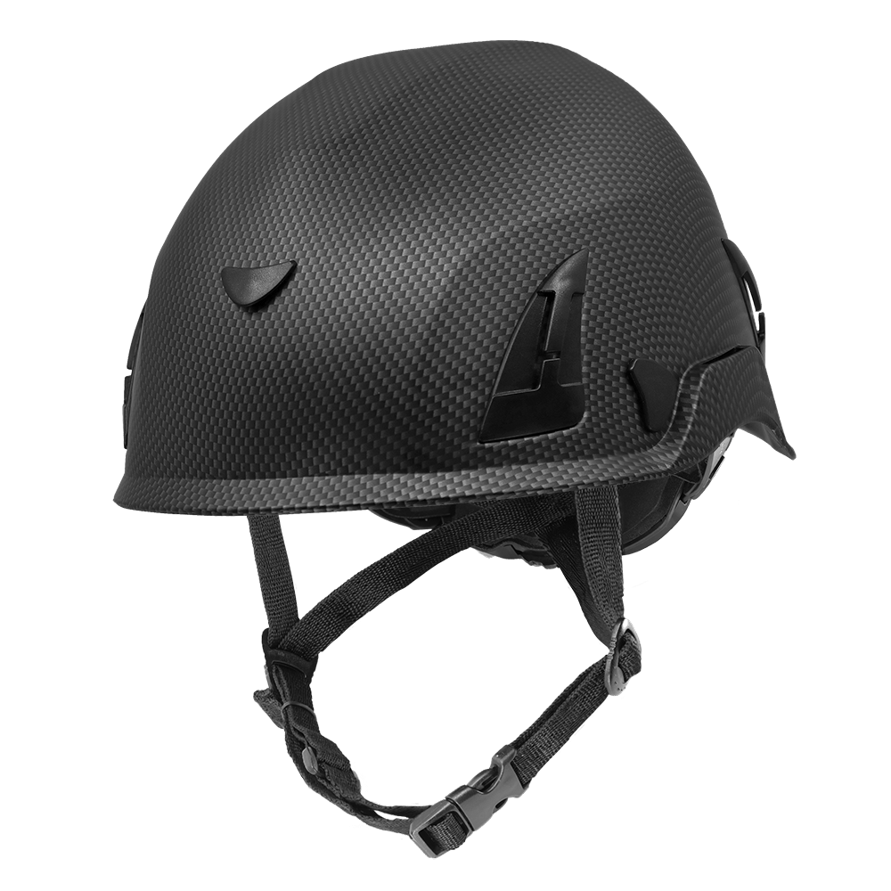 Bullhead Safety™ Matte Black Climbing Style Protective Helmet