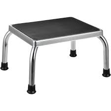 Medical Step Stool With Non-Skid Rubber Footstool Platform