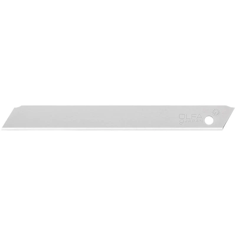 OLFA 9mm A-SOL/10B Solid Blades - 10 Pack