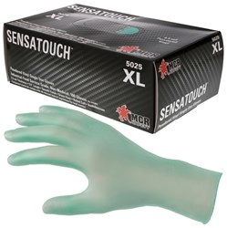 Disposable Vinyl Glove, Powdered 6.5 Mil, Industrial Food Service Grade, Smooth Finish